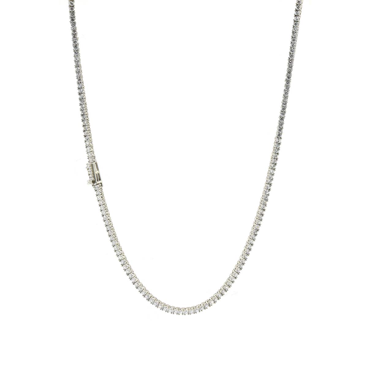 2mm Silver Tennis Chain 7.5” 16" 18" 20" Net Price Fantastic Jewelry NYC