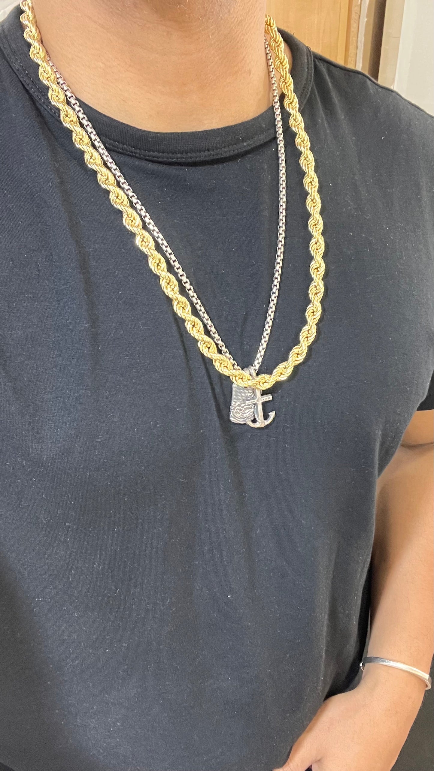 Rope chain 26” 8mm 14k FJNYC