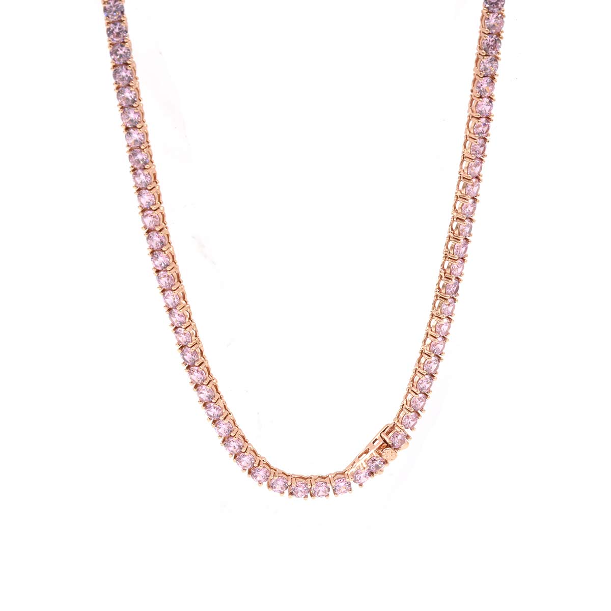 BRTC-29 Brass Tennis Chain 4mm Fantastic Jewelry NYC