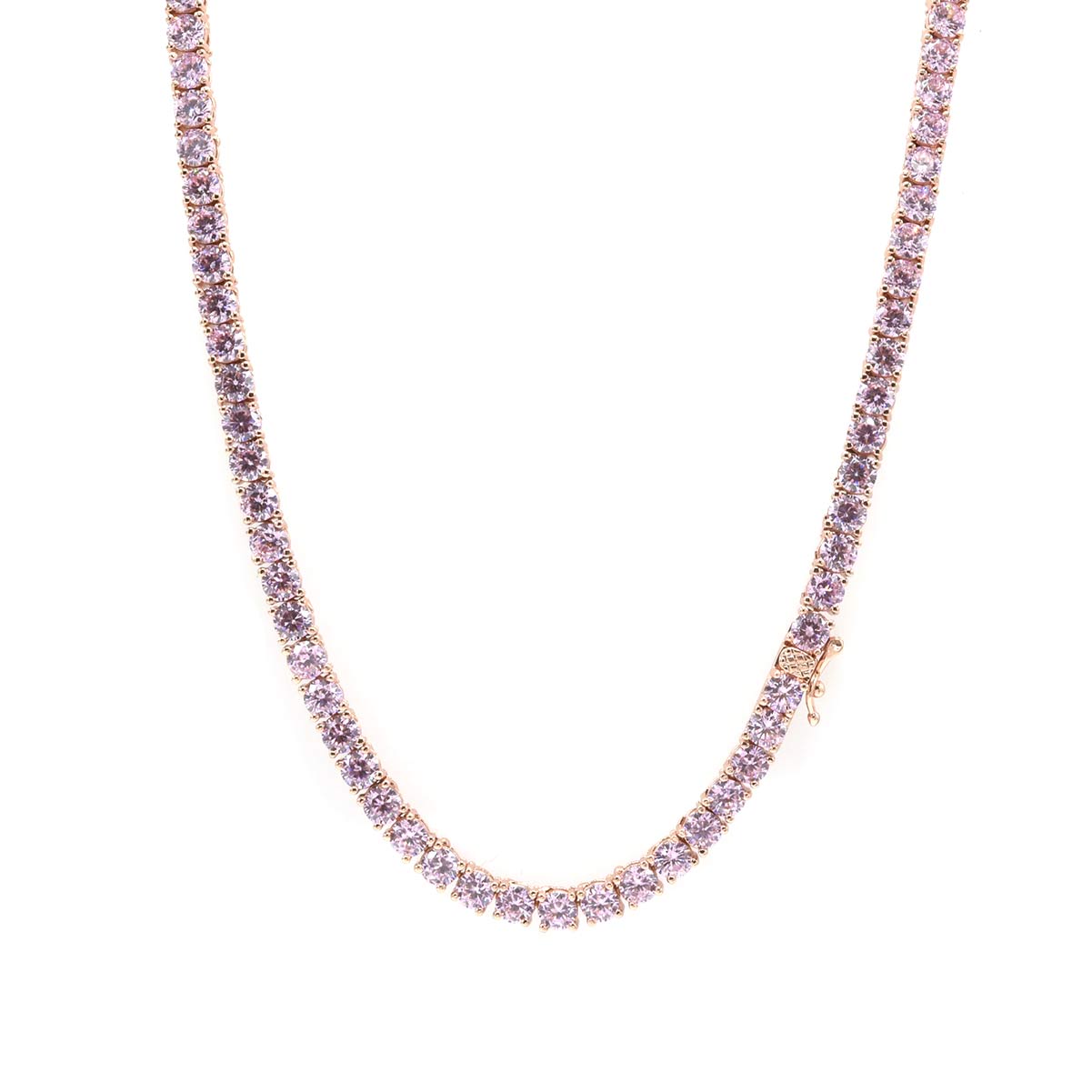 BRTC-29 Brass Tennis Chain 4mm Fantastic Jewelry NYC