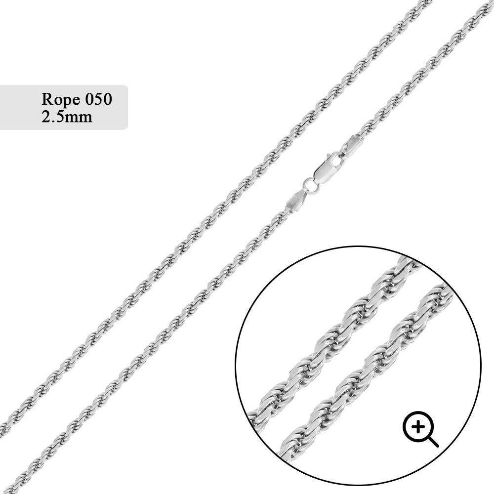 Rope 050 Chain or Bracelet 2.5mm - CH525 SPI