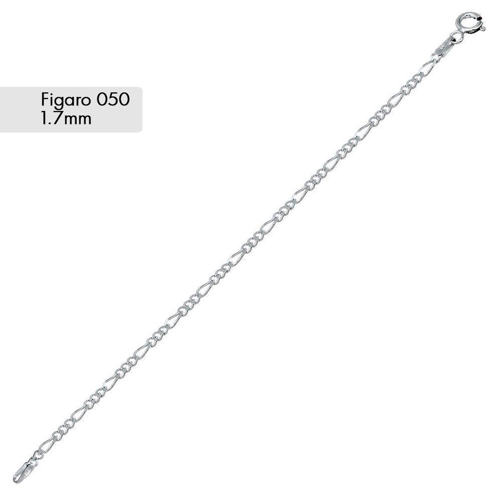 Figaro 050 1.7mm Chains or Bracelet - CH602 SPI