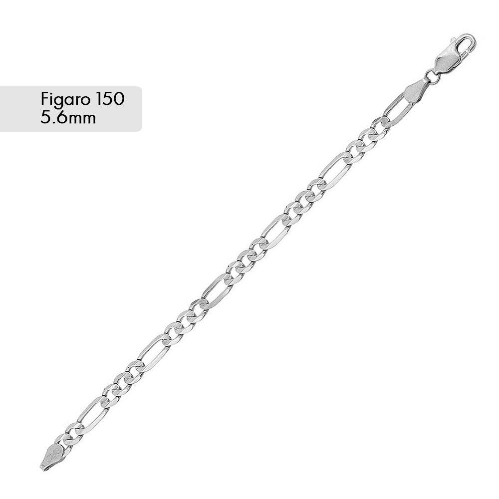 Figaro 150 5.6mm Chain or Bracelet - CH607 SPI