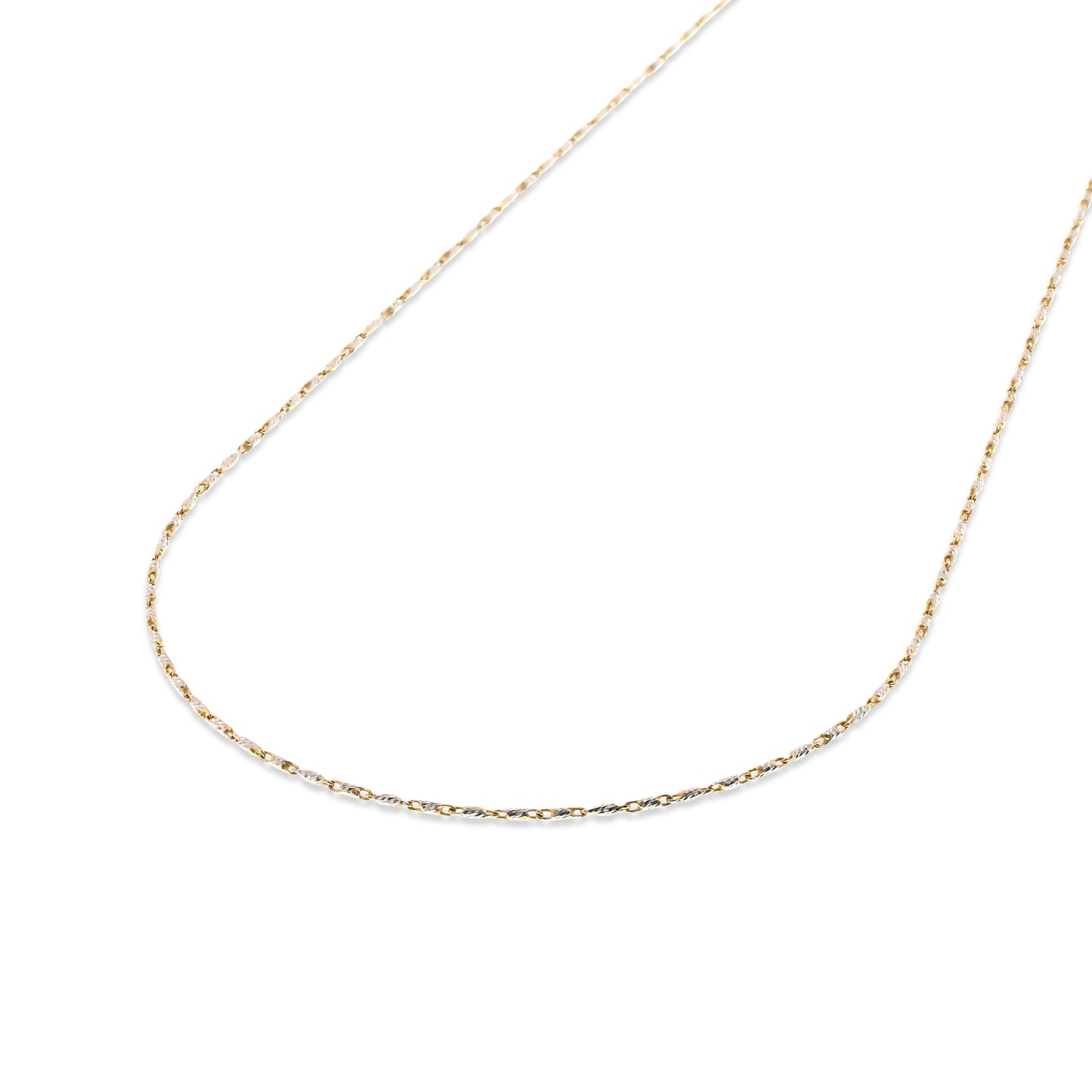 Singapore  link Chain | 14K Gold
