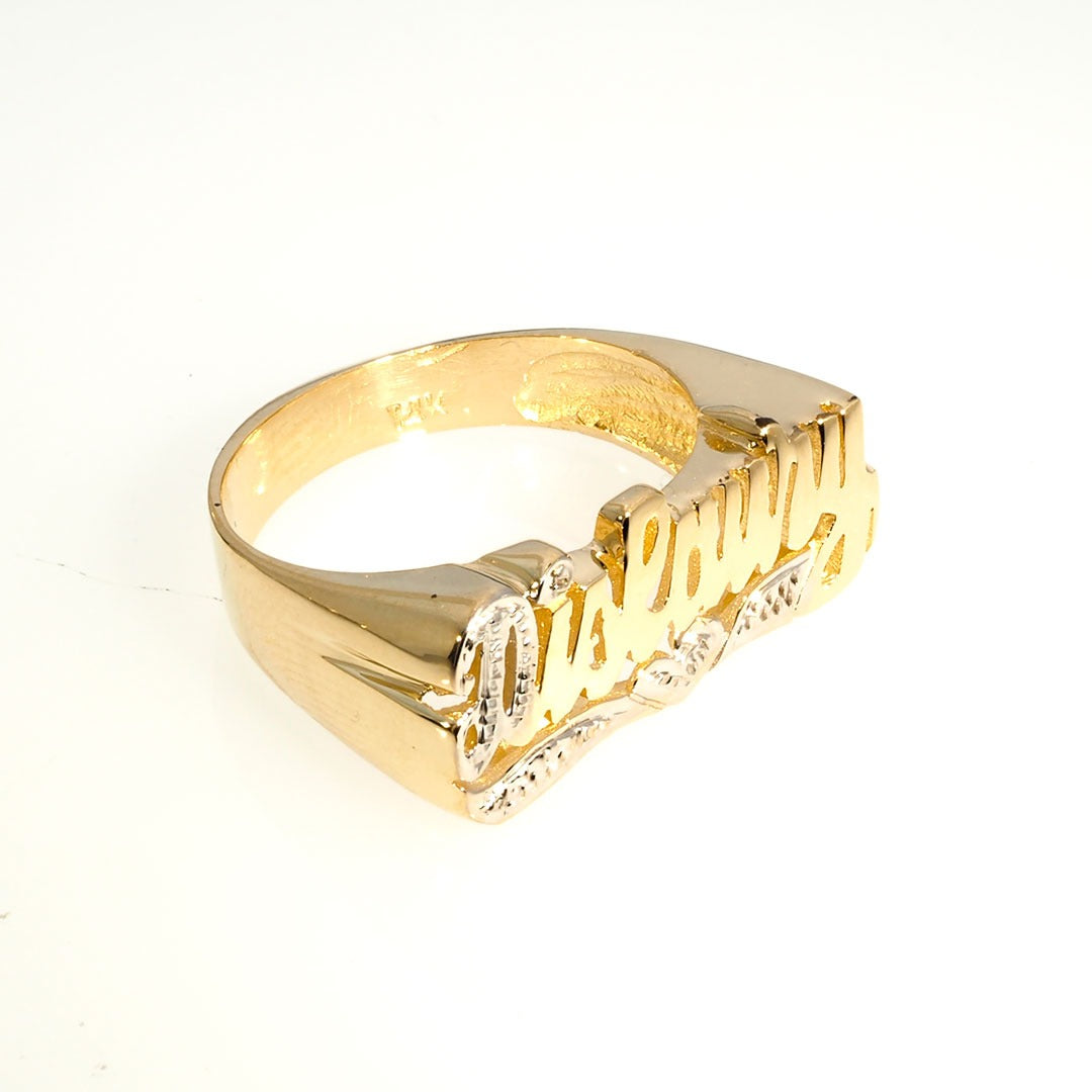 PERSONALIZED NAME  RINGS