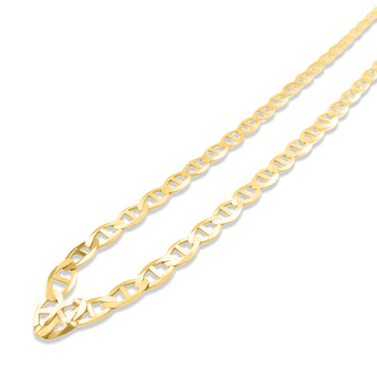 10K Gold- Solid Mariner Chain