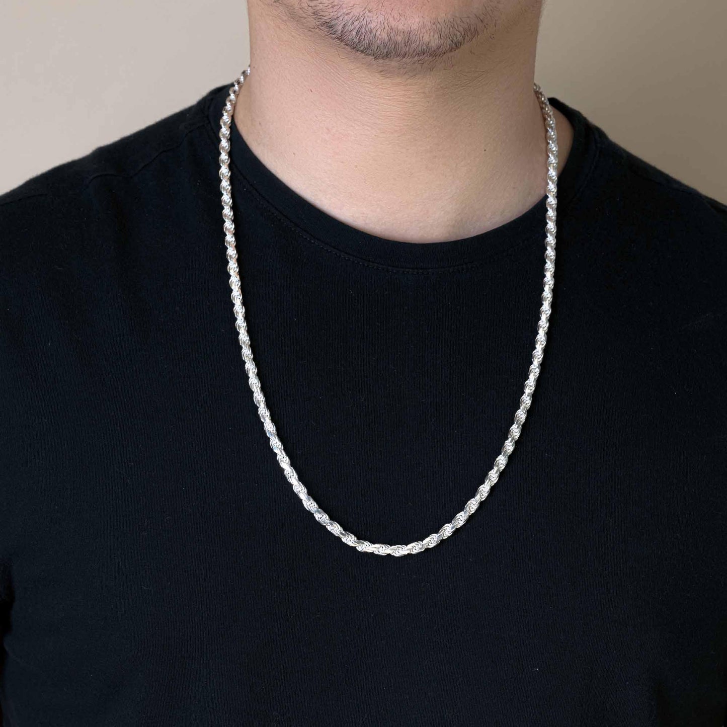 Rope 100 Chain or Bracelet 5mm - CH529 SPI