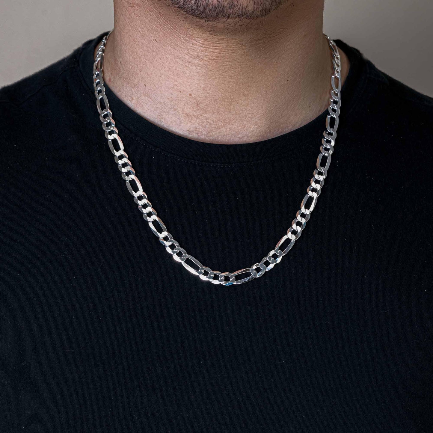 Figaro 200 Chain or Bracelet 8.9mm - CH609 SPI