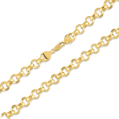 14K Gold- Rolo Chain (Yellow Gold)