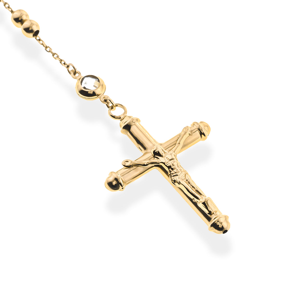 Rosary Chain 14K Gold - Fantastic Jewelry NYC