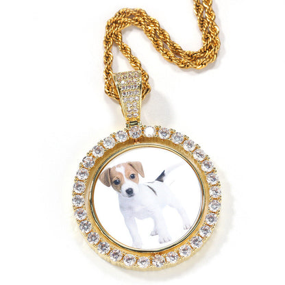 Show Your Loved Ones How Much You Care with a 14K Yellow Gold  Picture Pendant Necklace