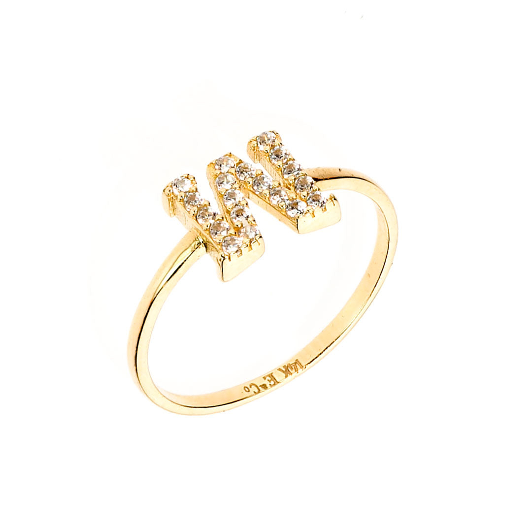 Ring in 14K Gold with CZ