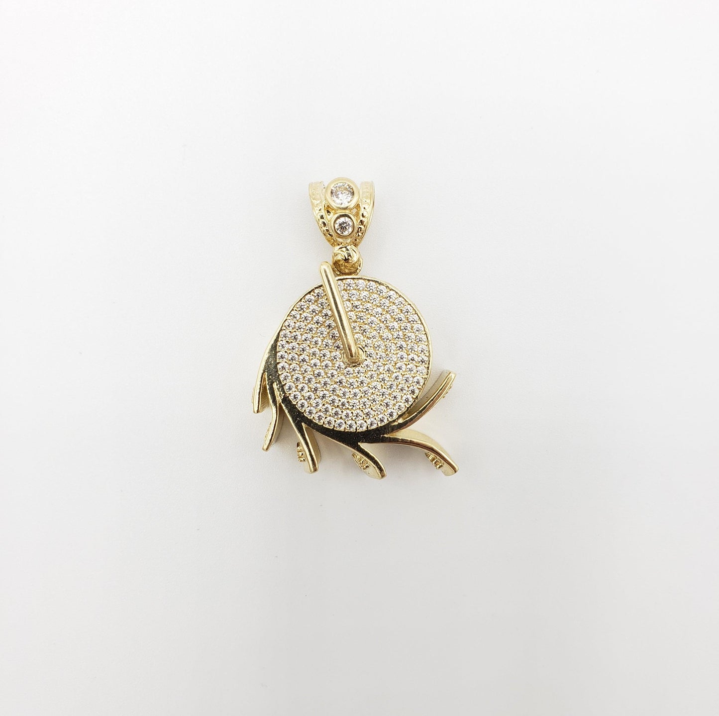 14K Gold- Money Roll Pendant Fantastic Jewelry NYC