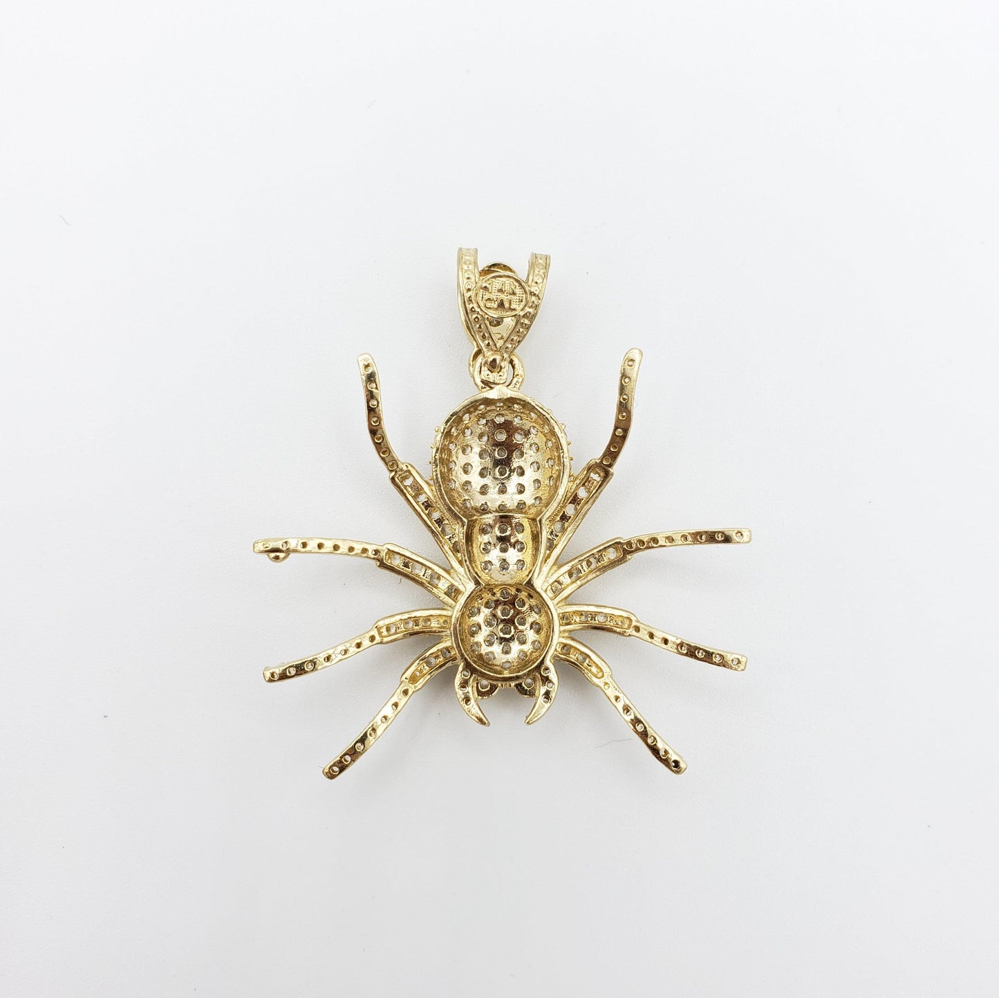 14K Gold- Spider Pendant Fantastic Jewelry NYC
