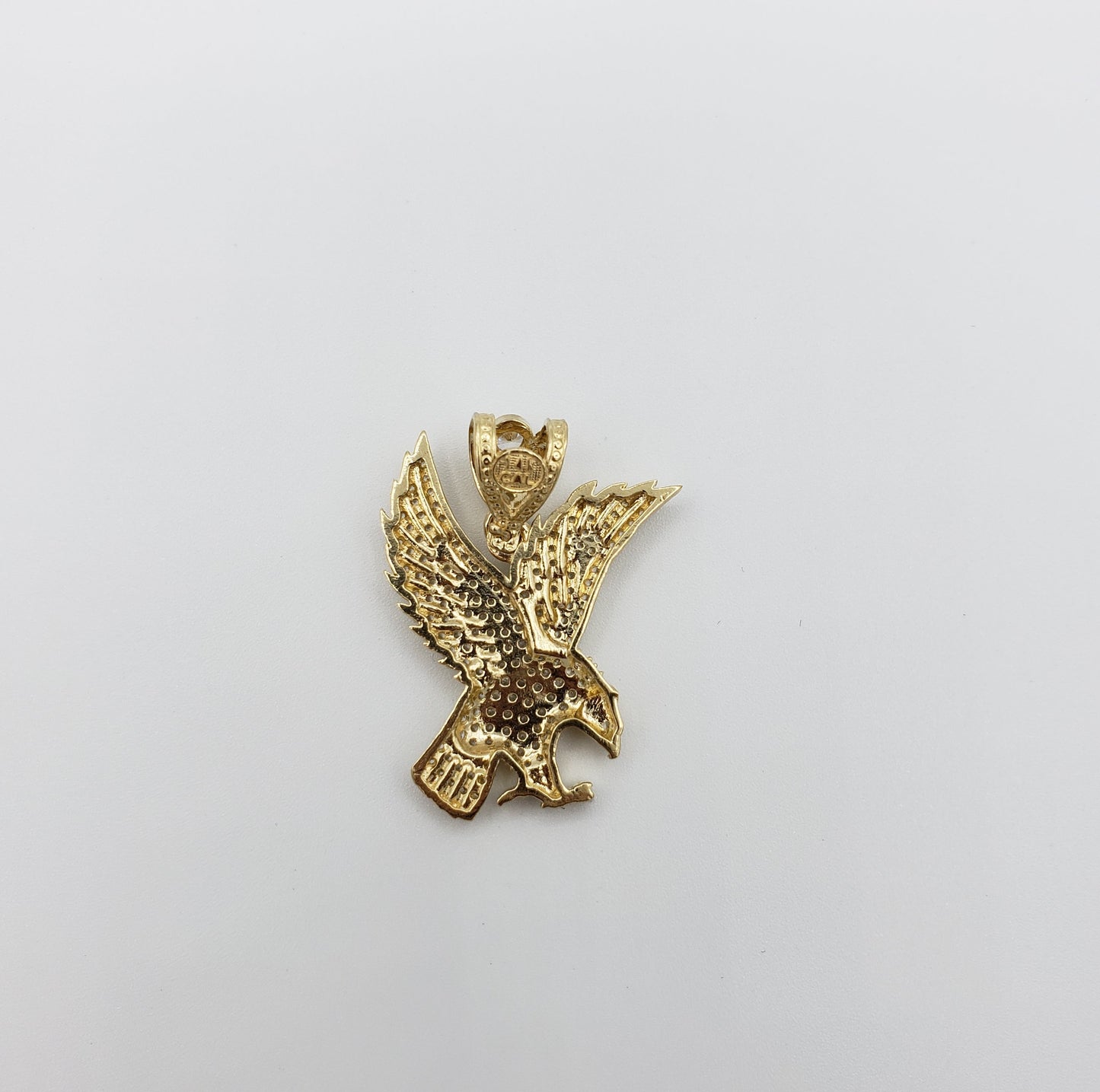 14K Gold- Eagle Pendant