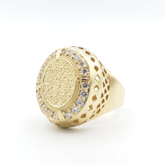14K Gold- Men's Gold Ring | 10.6 Grams