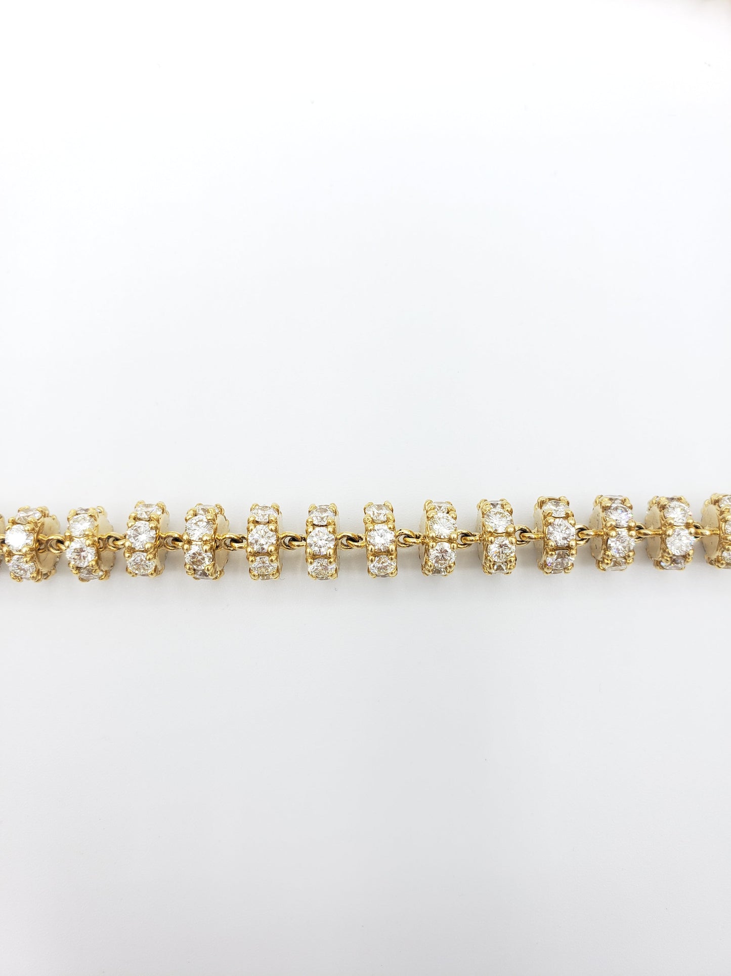 14K Gold- Diamond Disc Chain | 136 Grams