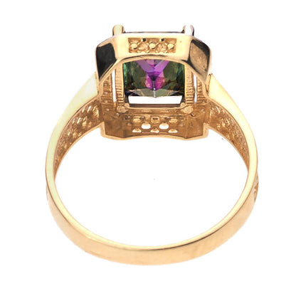 Women Ring | Smoky Quartz Ring 14k Gold