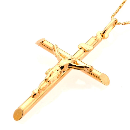 14K Gold Pendant with Stunning Cubic Zirconias