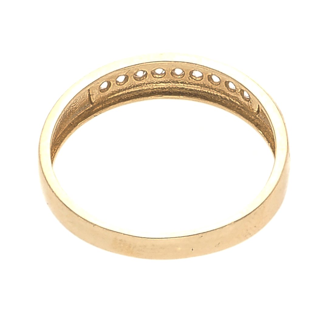 Women Ring | Wedding Band CZ 14K Gold
