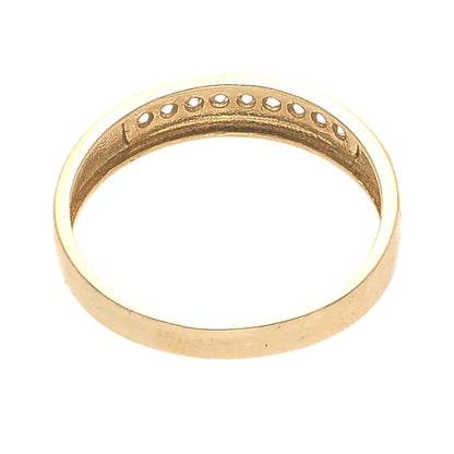 Women Ring | Wedding Band CZ 14K Gold