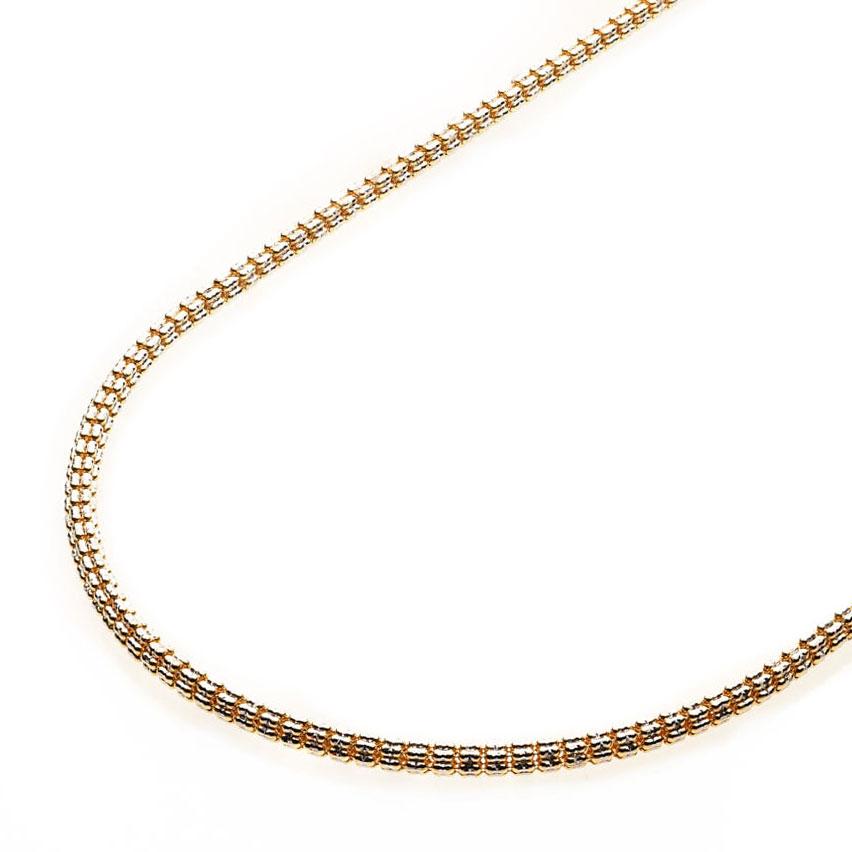 Moon Ice Necklaces 14K Yellow Gold