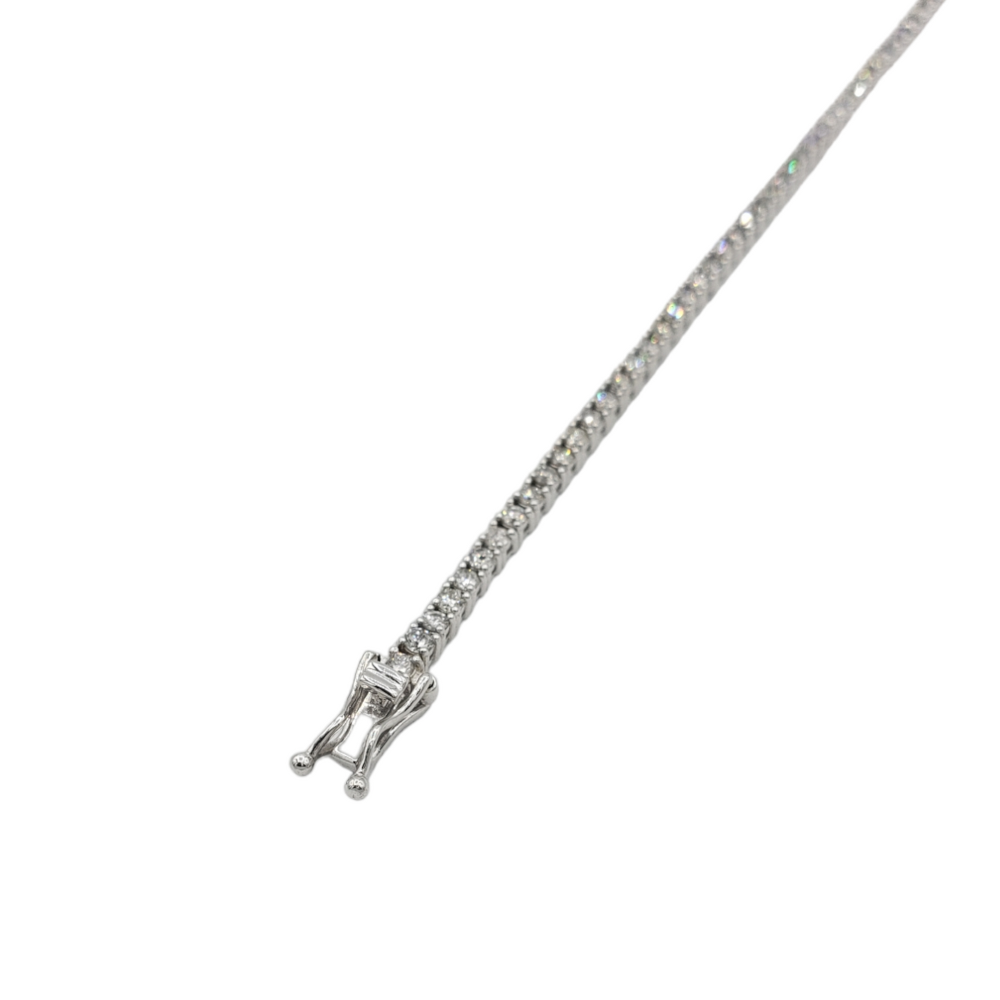 14k 1.5mm Diamond Tennis Bracelet #25592