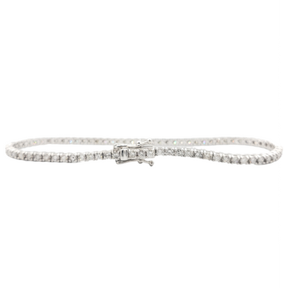 14k 1.5mm Diamond Tennis Bracelet #25592