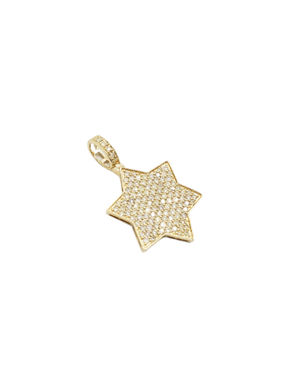 14k Star With 1.58 Carats Of Diamonds #12823