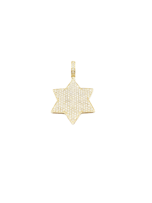 14k Star With 1.31 Carats Of Diamonds #12829