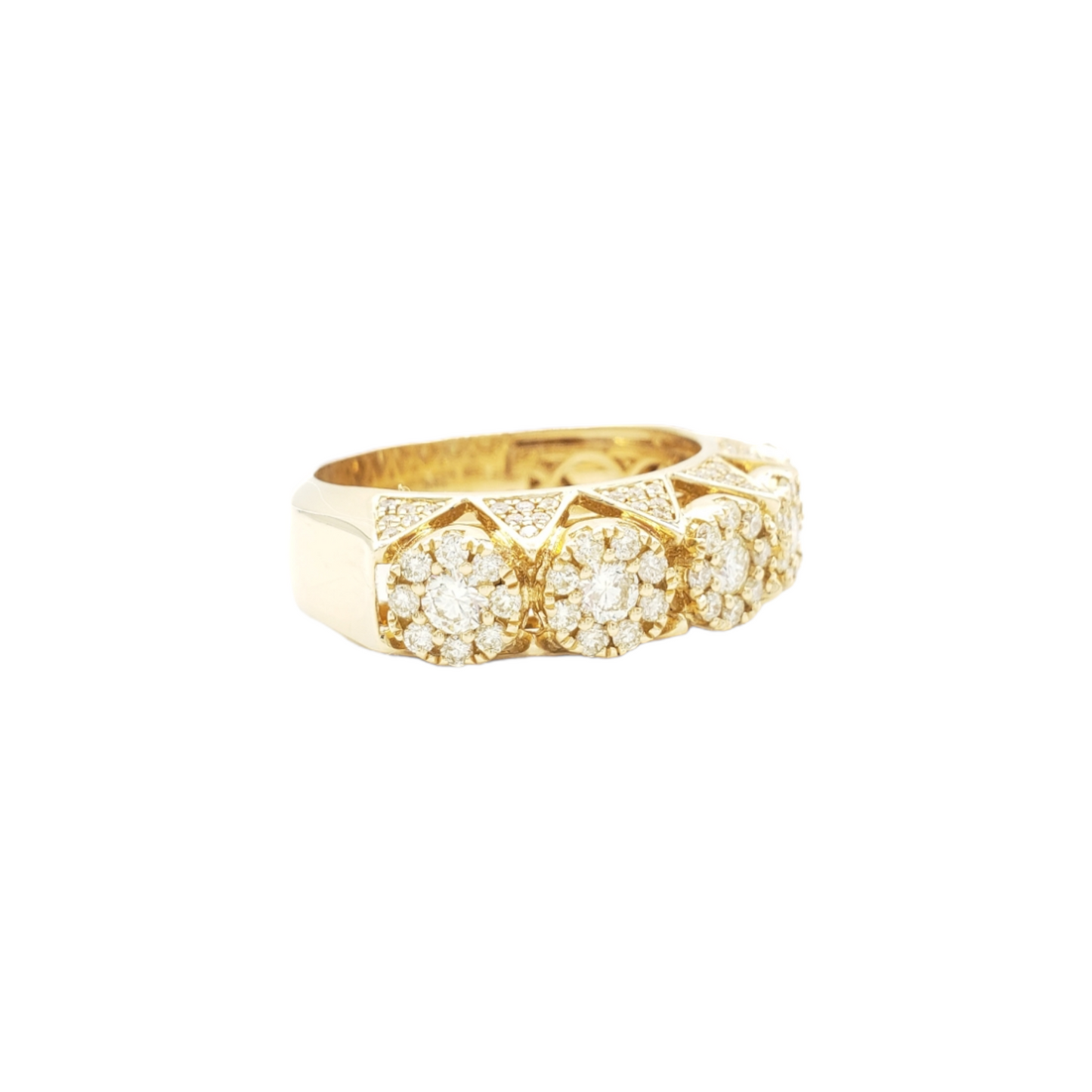 14k Diamond Ring With 1.70 Carats Of Diamonds #16721