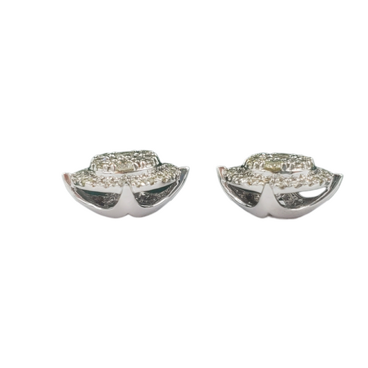 14k Gold Diamond Earrings #23932