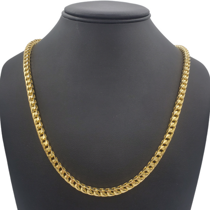 14K Gold- Solid Franco Chain (Yellow Gold)