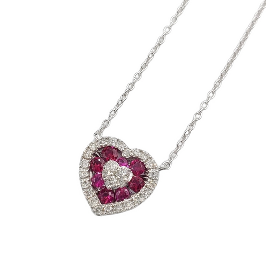 14k Diamond Heart With .55 Carats of Diamonds  #26540