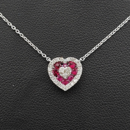 14k Diamond Heart With .55 Carats of Diamonds  #26540