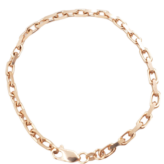 14K Rose Gold- Hermes Link Bracelet
