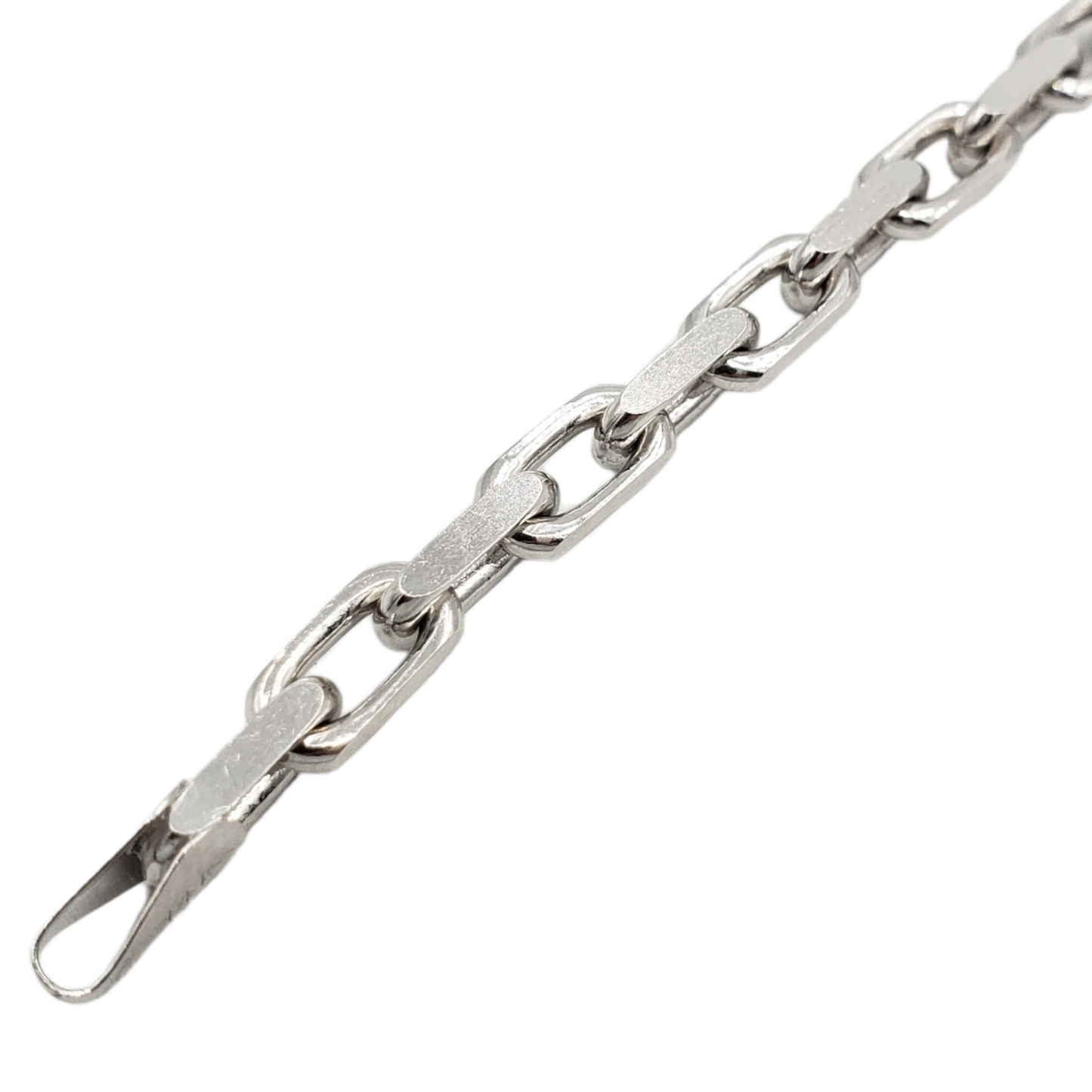 14K White Gold- Hermes Link Bracelet