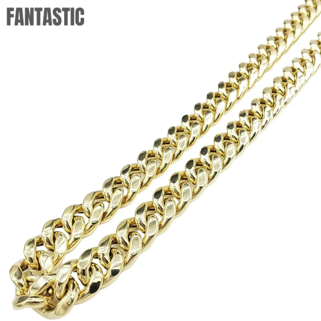 Cadena cubana de oro 10K Fantastic Jewelry NYC Diamond District