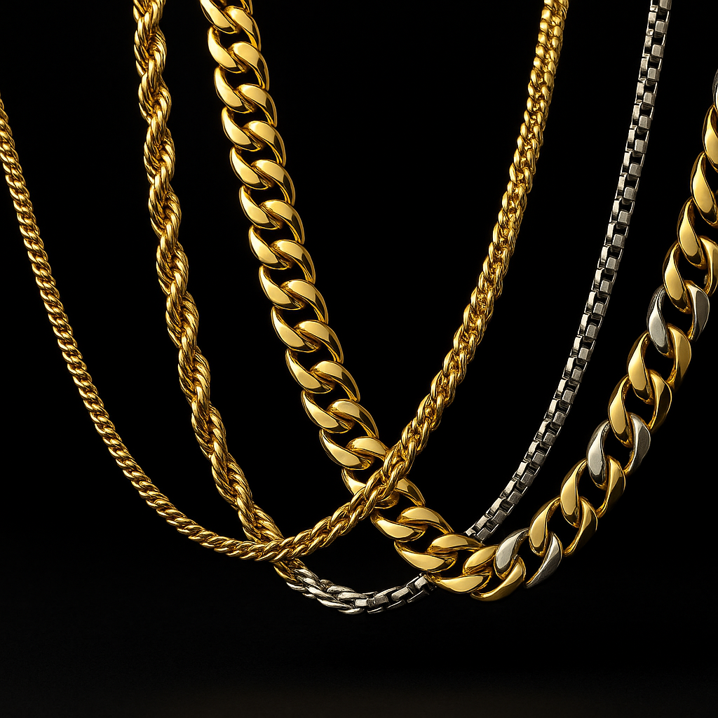 ¿Cómo elegir la cadena de oro perfecta según tu estilo? - Fantastic Jewelry NYC LLC