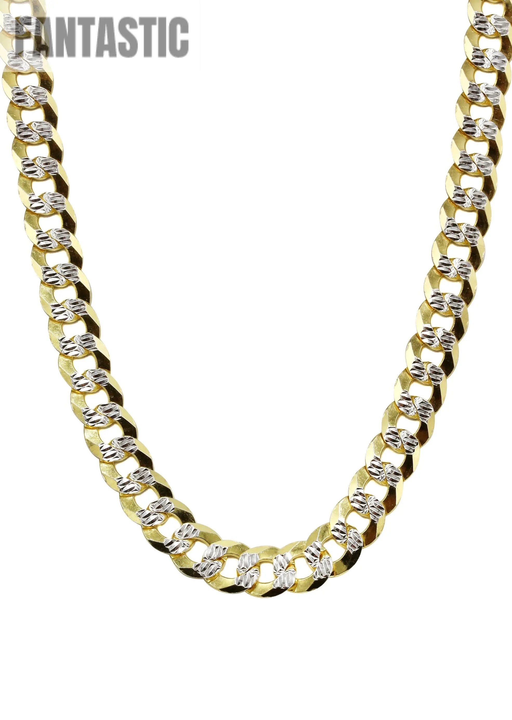 10K Gold Cuban Link Chains in Curb and Miami Styles | FJNYC