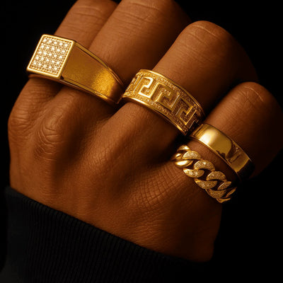 ALL GOLD RINGS