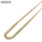 10K Gold Franco Diamond Cut Pavé Chain - Fantastic Jewelry NYC LLC
