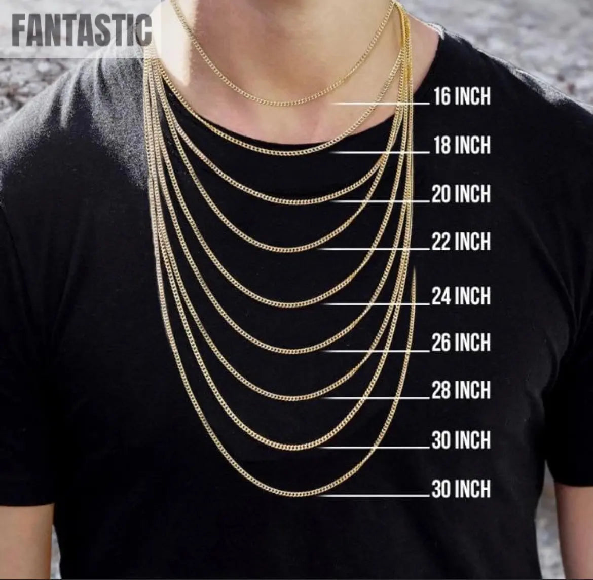 10K Gold- Hollow Franco Chain Fantastic NYC