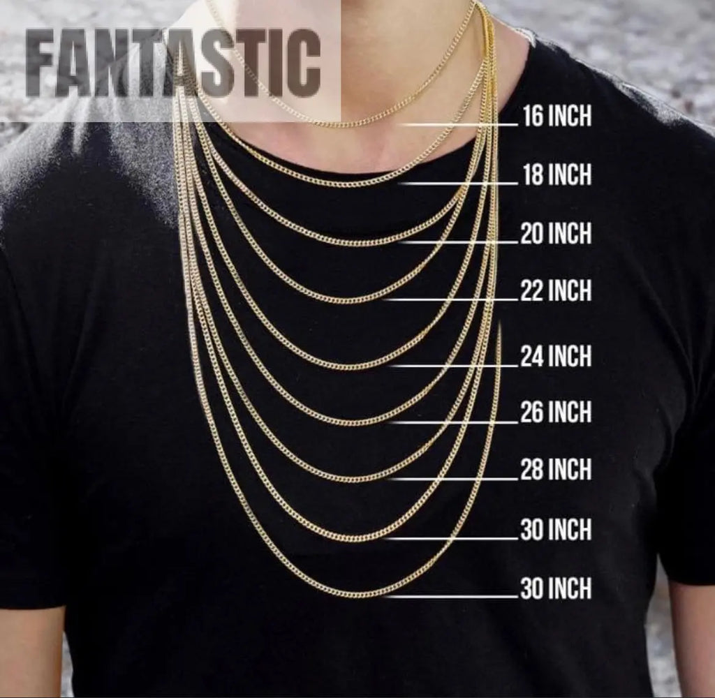 10K Gold- Hollow Puff Mariner Chain Fantastic NYC