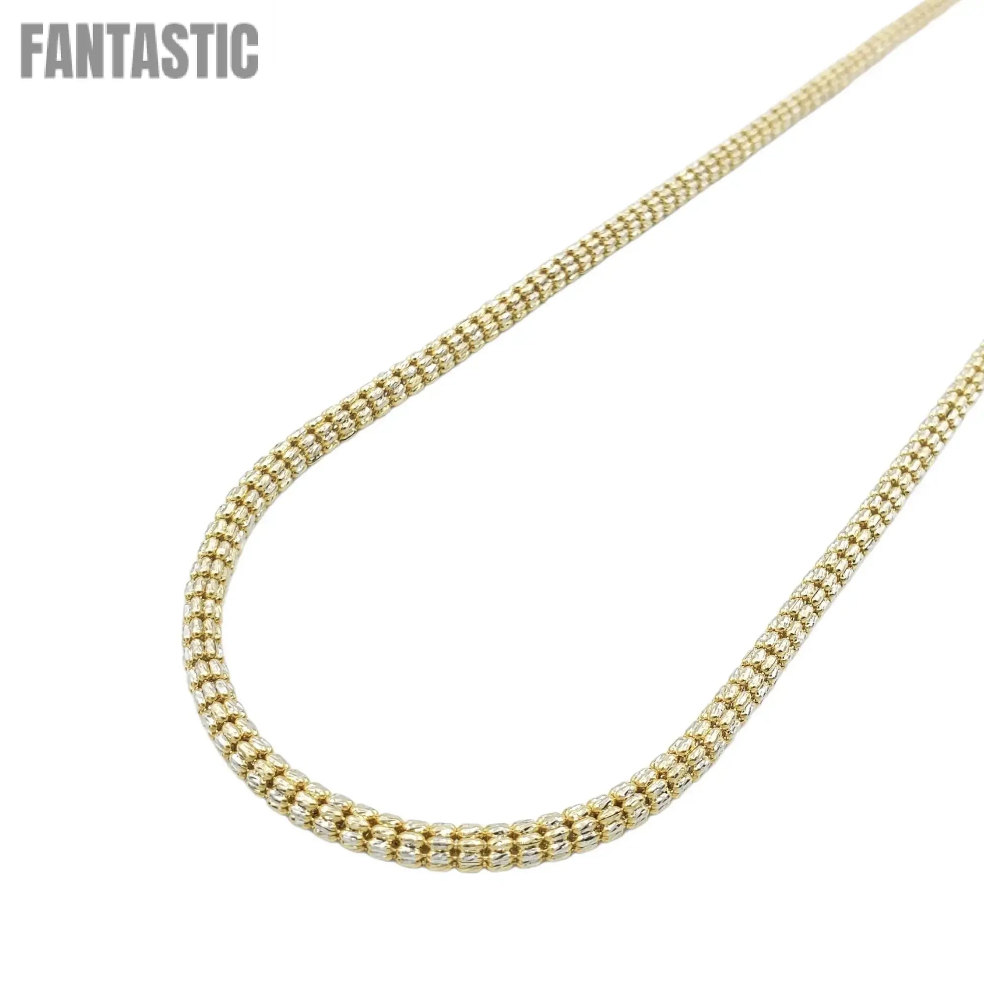 10K Gold- Ice Chain (Yellow Gold) - Fantastic Jewelry NYC LLC