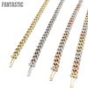 10K Gold- Iced Out Diamond Miami Cuban Bracelets (6mm)