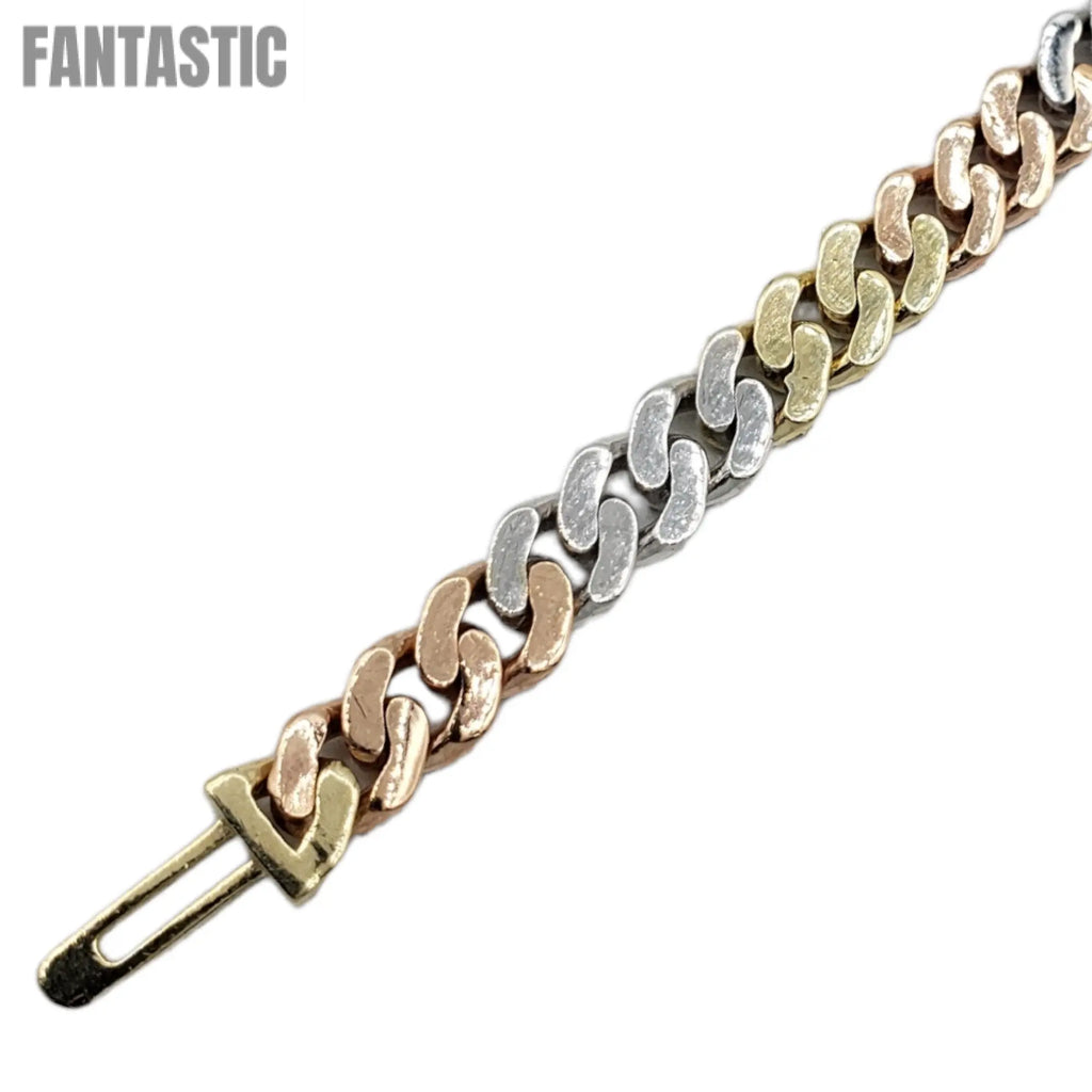 10K Gold- Iced Out Diamond Miami Cuban Bracelets (6mm) Fantastic NYC