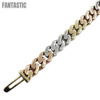 10K Gold- Iced Out Diamond Miami Cuban Bracelets (6mm) Fantastic NYC