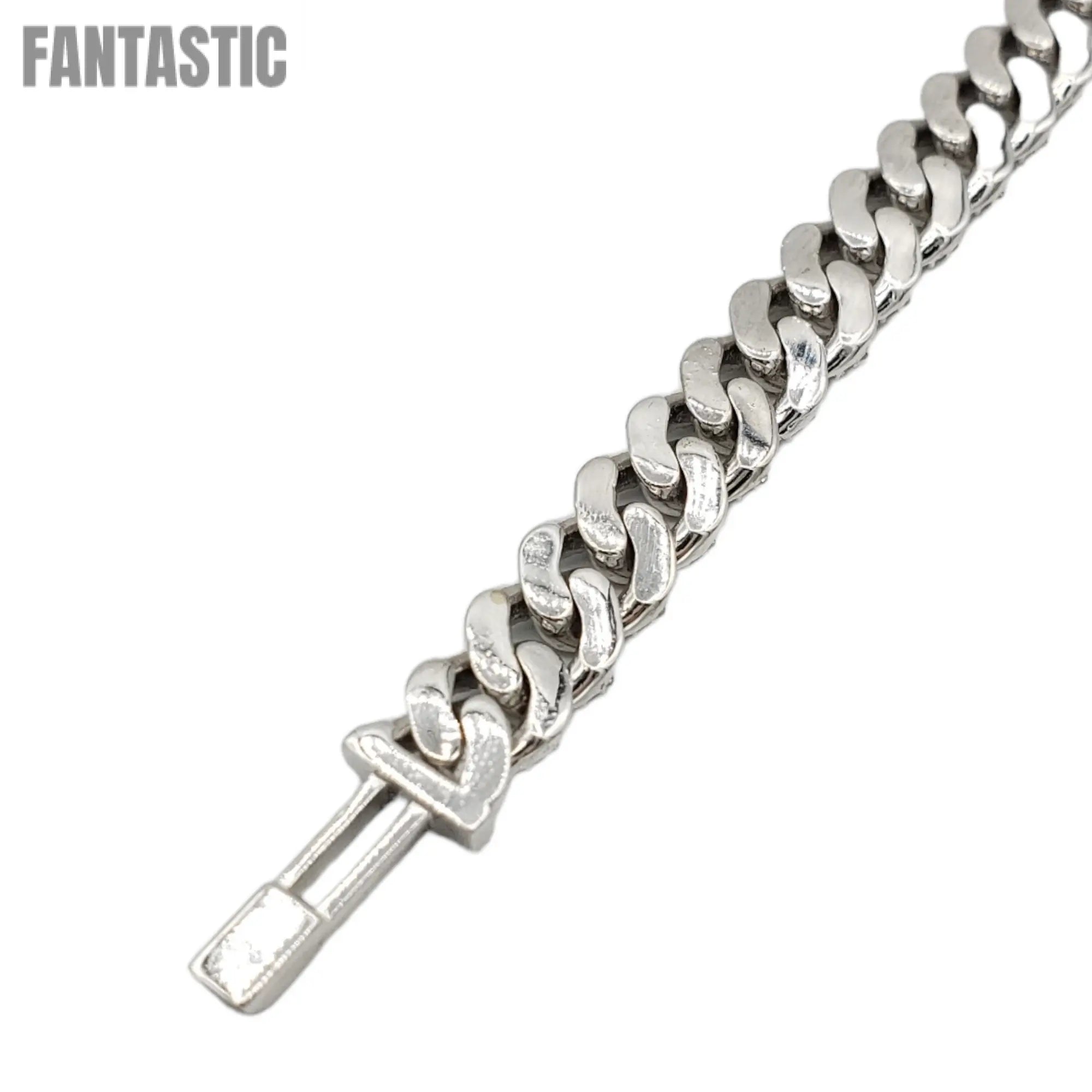 10K Gold- Iced Out Diamond Miami Cuban Bracelets (8mm) Fantastic NYC