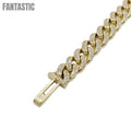 10K Gold Diamond Miami Cuban Bracelet – 9 mm